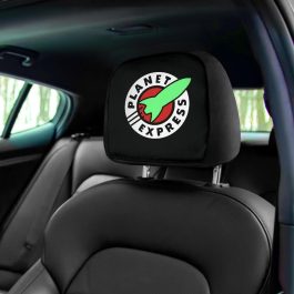 Planet Express Car Seat Headrest Covers - Image 1