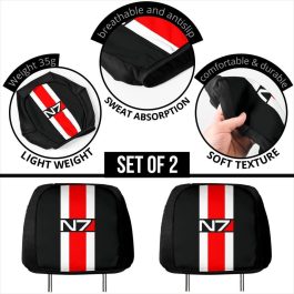 N7 Car Seat Headrest Covers - Image 4