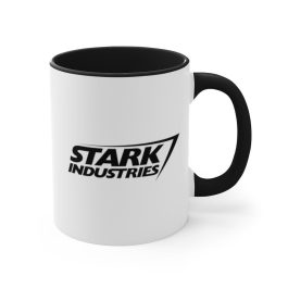 Stark Industries Black & White Mug - Image 1