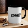 Stark Industries Black & White Mug