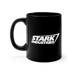 Black Stark Industries Mug - Image 1