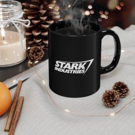 Black Stark Industries Mug - Image 4