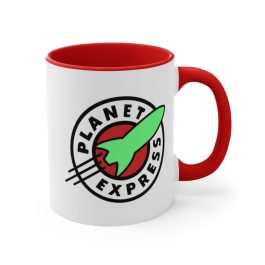 Planet Express Red Mug - Image 5