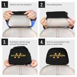 Hyperion Car Seat Headrest Covers - Image 6