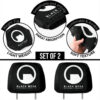 Black Mesa Car Seat Headrest Covers