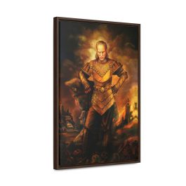 Framed Vigo The Carpathian Canvas Print - Image 1