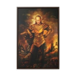 Framed Vigo The Carpathian Canvas Print - Image 2