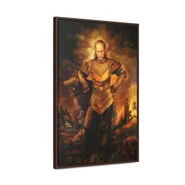 Framed Vigo The Carpathian Canvas Print - Image 5
