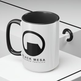 Black Mesa Mug - Black/White - Image 9