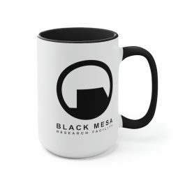 Black Mesa Mug - Black/White - Image 8