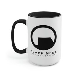 Black Mesa Mug - Black/White - Image 6