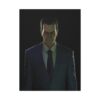 The G-Man Portrait Canvas Print