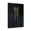 The G-Man Portrait Canvas Print