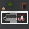 NES Controller Desk Mat