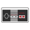NES Controller Desk Mat