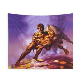 The Dodgeball Painting Tapestry - Image 2