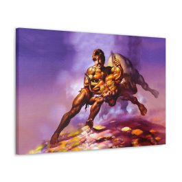 The Dodgeball Painting Canvas Print - Image 1
