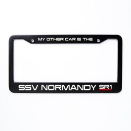 My Other Car is the SSV Normandy SR1 License Plate Frame - Image 1