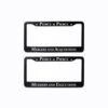 Pierce & Pierce License Plate Frame