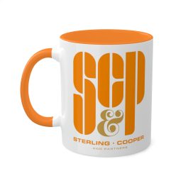 Sterling Cooper & Partners Orange Mug - Image 2