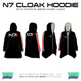 N7 Cloak Hoodie - Image 3