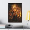 Framed Vigo The Carpathian Canvas Print