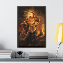 Framed Vigo The Carpathian Canvas Print - Image 4