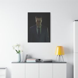 The G-Man Portrait Canvas Print - Image 3