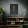 The G-Man Portrait Canvas Print