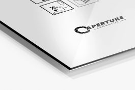 Portal Test Chamber Sign - Image 2