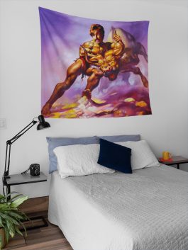 The Dodgeball Painting Tapestry - Image 1