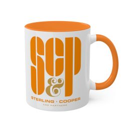 Sterling Cooper & Partners Orange Mug - Image 4