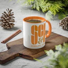 Sterling Cooper & Partners Orange Mug - Image 1