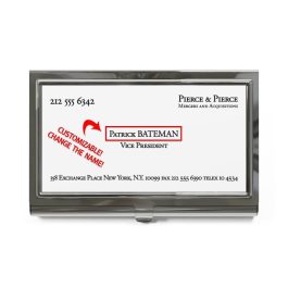 Customizable Patrick Bateman Business Card Holder - Image 1