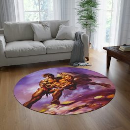 Dodgeball Painting Rug - Image 1