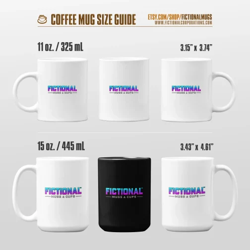 Mug Size Chart