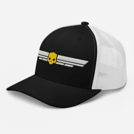 Helldivers 2 Hat - HD2 Winged Skull Cap