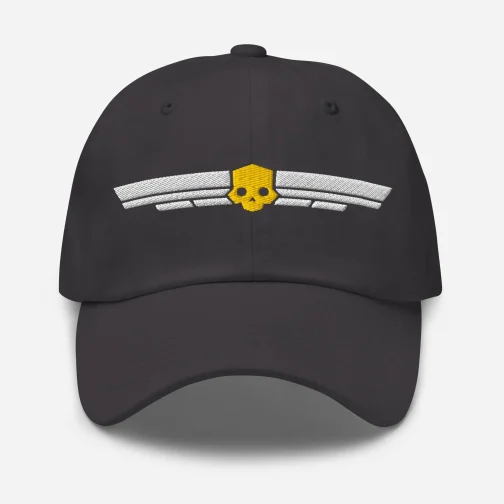 Helldivers 2 Hat - HD2 Winged Skull Cap