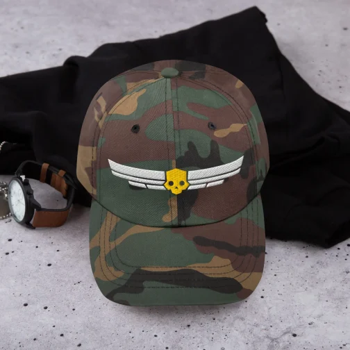 Helldivers 2 Hat - HD2 Winged Skull Cap