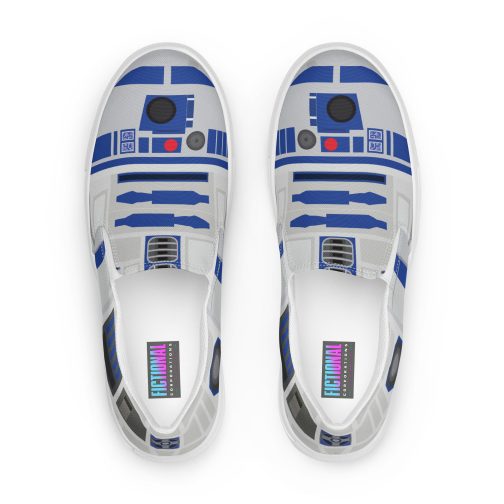 R2D2 Shoes, R2-D2 Slip On Canvas Shoes