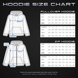 Hoodie Size Chart