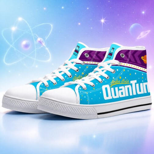 Nuka-Cola Quantum Shoes, High Top Canvas Fallout Shoes