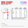 Slim Fit Polo Shirt Size Chart