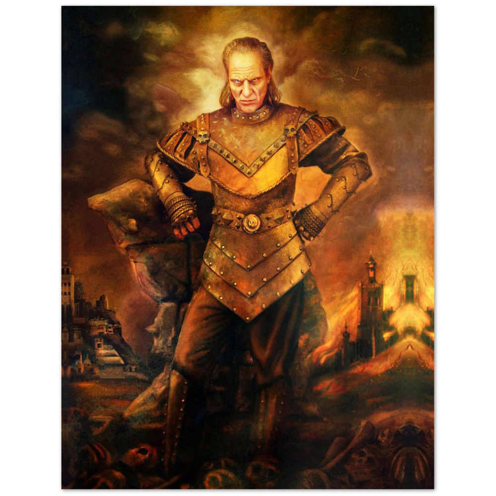 Data and Spot Canvas Print