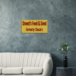 Sneed's Feed & Seed Sign - Image 5