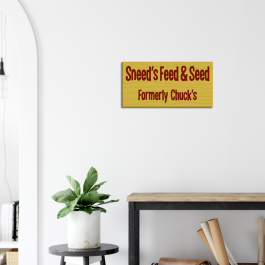 Sneed's Feed & Seed Sign - Image 6