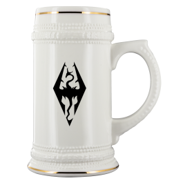 Skyrim Seal of Akatosh Beer Stein - Image 1
